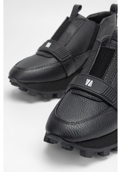 Kadın Siyah Floter Deri Casual Bot 1011 6199 Bn Bot SK23/24 modelleri