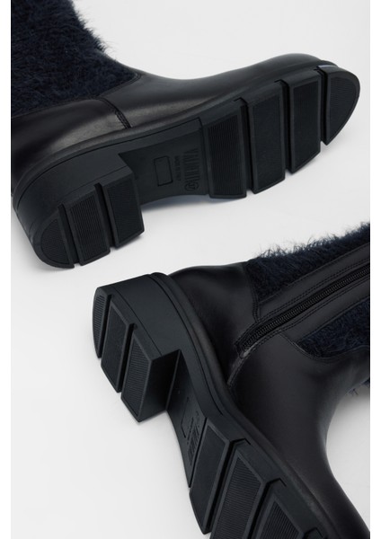 Kadın Siyah Deri Casual Bot 231 3061 Bn Bot SK23/24 indirimleri