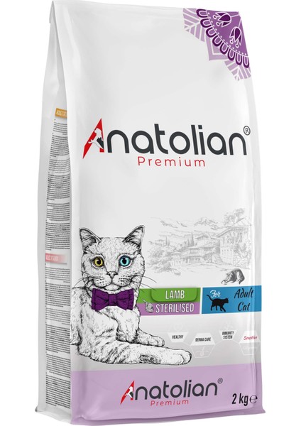 Premium Sterilised Lamb Kuzulu Kısırlaştırılmış Kedi Maması 4 kg