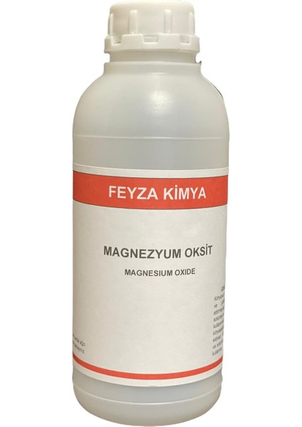 Feyza Kimya Magnezyum Oksit 1kg