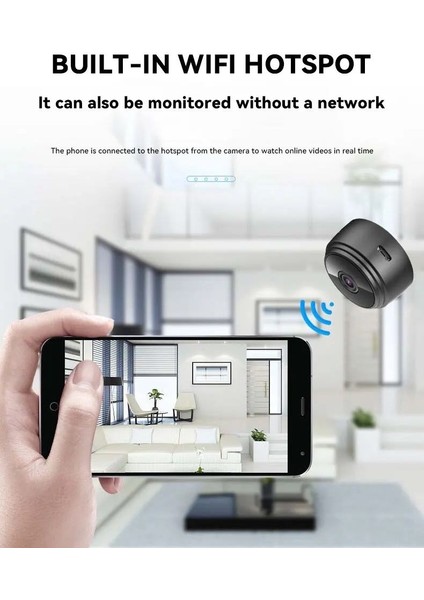 A9 Wifi Mini Güvenlik Kamera