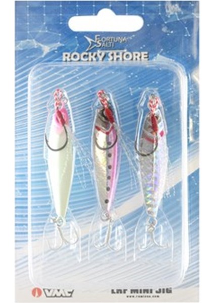 Rocky Shore Mix Glow Lrf Mini Jig Yem 3gr