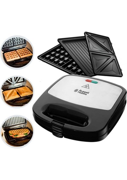 Russell Hobbs Fiesta 3'ü 1 Arada Deep Fill Tost Makinesi