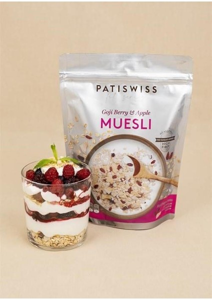 Goji Berry Elmalı Müsli Doypack 300g
