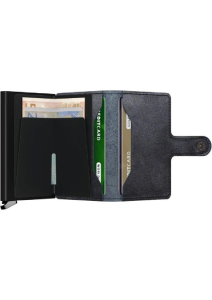 Premium Miniwallet Basco Cognac - Orjinal Avrupa Derisi Cüzdan