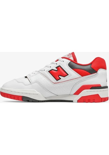 550 White Red Spor Ayakkabı