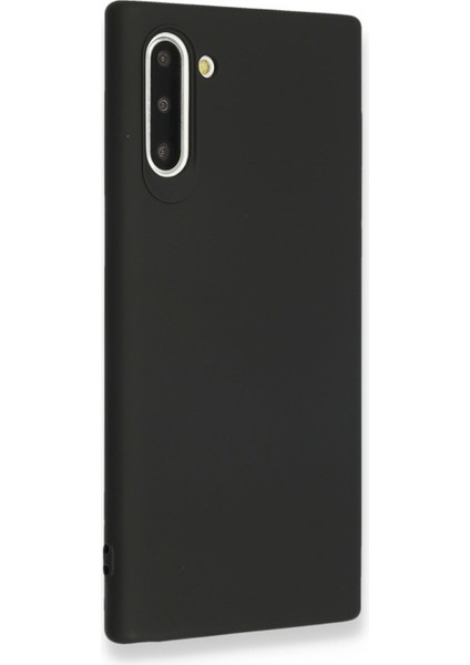 Samsung Galaxy Note 10 Kılıf Premium Rubber Silikon - Siyah