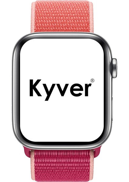 Apple Watch Seri 10 46MM, Seri 9/8/7/6/SE/5/4/3 Spor Loop Kordon 45MM 44MM 42MM Uyumlu Nar