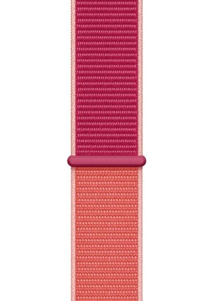 Apple Watch Seri 10 46MM, Seri 9/8/7/6/SE/5/4/3 Spor Loop Kordon 45MM 44MM 42MM Uyumlu Nar