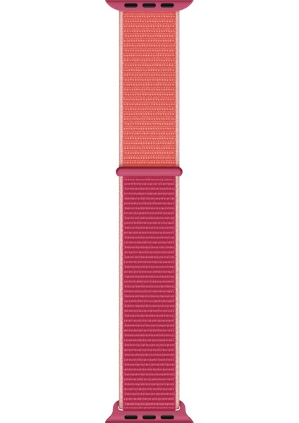 Apple Watch Seri 10 46MM, Seri 9/8/7/6/SE/5/4/3 Spor Loop Kordon 45MM 44MM 42MM Uyumlu Nar
