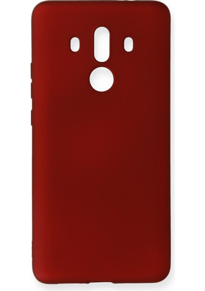 Huawei Mate 10 Pro Kılıf Premium Rubber Silikon - Bordo