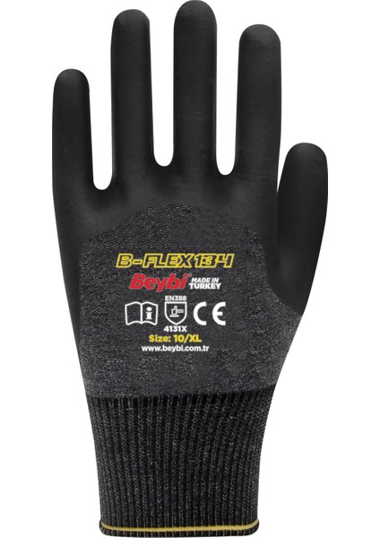 B-FLEX134 Likralı Nitril Eldiven 12 Çift