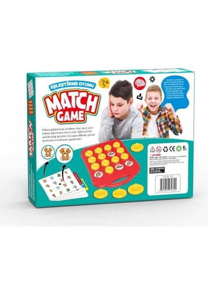 Match Game Eşini Bul Game Eğitici Eşleme ve Hafıza Oyunu