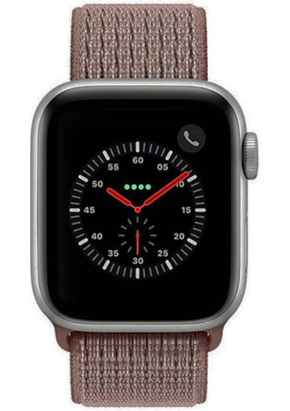 Apple Watch Seri 10 46mm, Seri 9/8/7/6/SE/5/4/3 Spor Loop Kordon 45mm 44mm 42mm Uyumlu Dumanlı Leylak