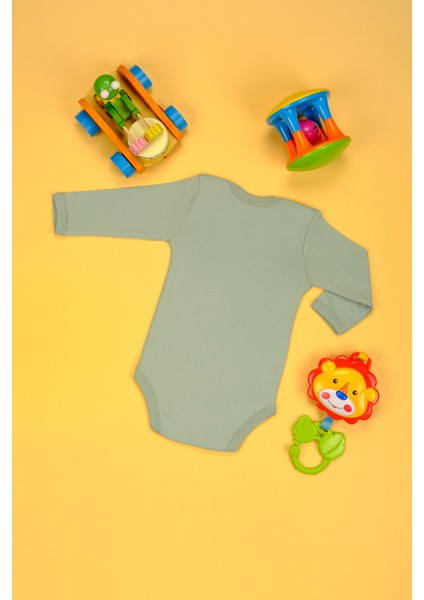 Pamuklu Rahat Uzun Kollu Çıtçıt Body Zıbın fiyatları