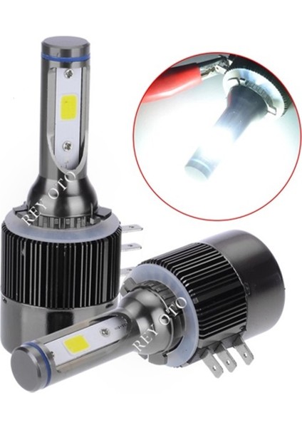 2 Adet H15 LED Xenon 8000 Lümen 6000K