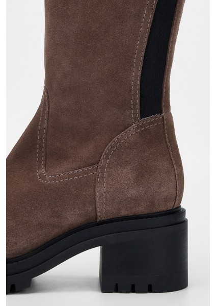 Kadın Vizon Süet Deri Çizme 957 40304 Bn Cızme SK23/24 fırsatları