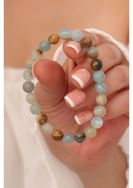 Mavi Kalsit Taşı Bileklik fiyatları