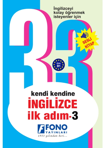 Fono Yayınları Kendi Kendine İngilizce İlk Adım 3 (Seslendirmeli)