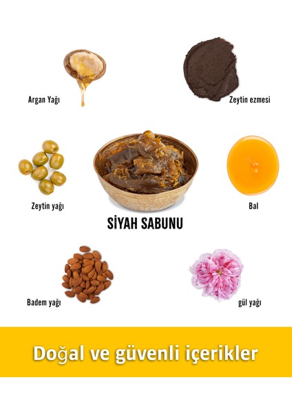 3lü Vücut Peeling Seti/ Gül Siyah Sabunu + Body Butter Strowberry + Kalın Kese (3'lü Set)