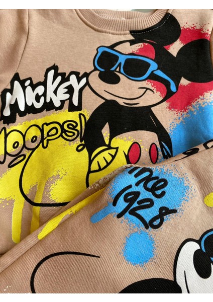 Mickey Mouse Erkek Çocuk Alt-Üst Takım