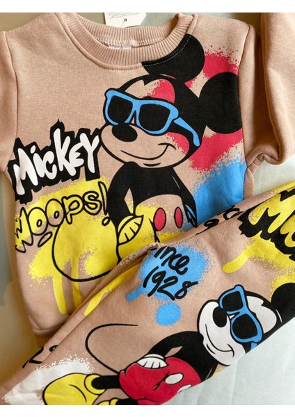 Mickey Mouse Erkek Çocuk Alt-Üst Takım