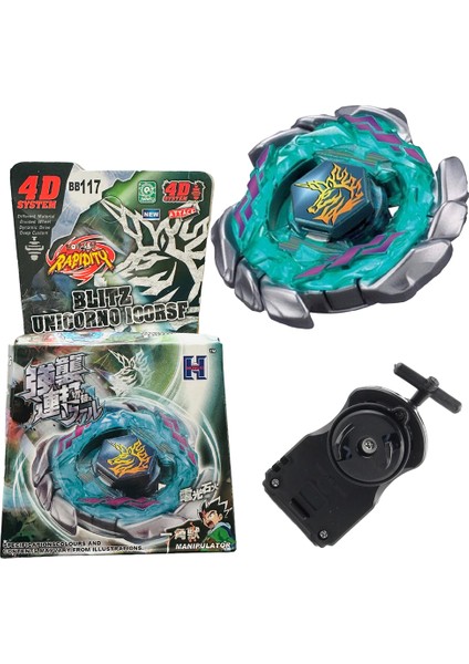 BB117 Beyblade Metal Fusıon Blitz Unicorno 158-30S