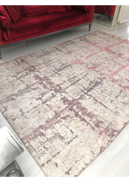 Pembe Jet Model Lastikli Kadife Halı Örtüsü fiyatları