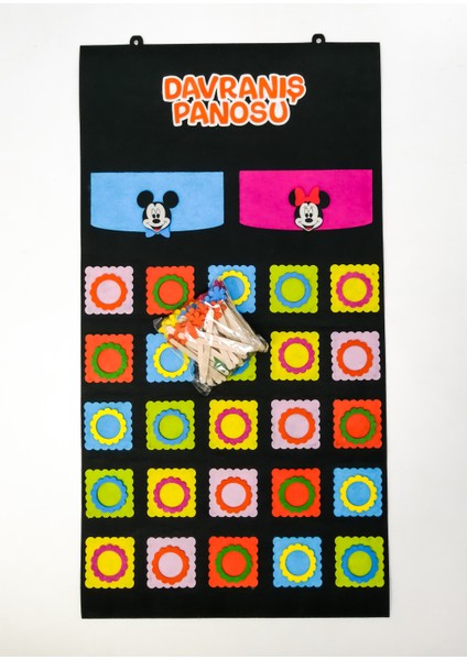 Davranış Panosu 25'li Keçe Eğitim Materyali fiyatları