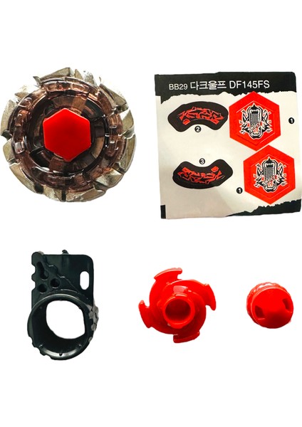 BB29 Beyblade Metal Fusıon Dark Wolf 158-29