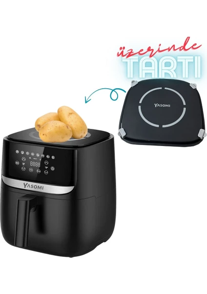 Tartı Özellikli Y55 Airfryer Fritöz