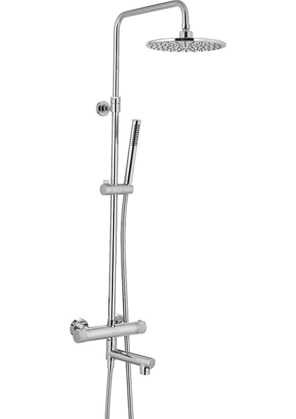 Luxana Termostatik Duş Seti 3 Yollu - Krom