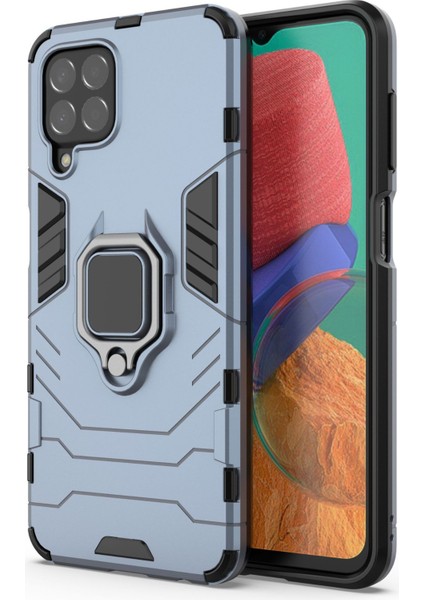 Samsung Galaxy M33 Halka Tutuculu Darbeye Dayanıklı Telefon Kılıfı (Yurt Dışından)