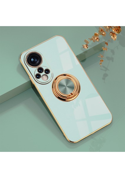 Huawei Honor 60 Zil Standlı Elektrolizle Telefon Kılıfı (Yurt Dışından)