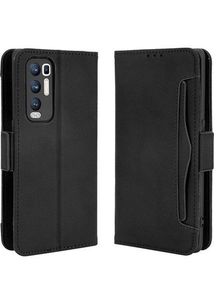Oppo A94 / Oppo F19 Pro Kart Yuvalı Deri Cüzdan Telefon Kılıfı (Yurt Dışından) fiyatları