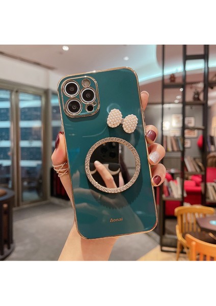 iPhone 15 Pro Max Elektrolizle Tam Kapak Telefon Kılıfı (Yurt Dışından)