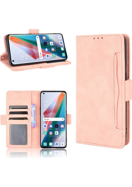 Oppo Find X3 / Oppo Find X3 Pro Kart Yuvalı Deri Cüzdan Telefon Kılıfı (Yurt Dışından) fiyatları
