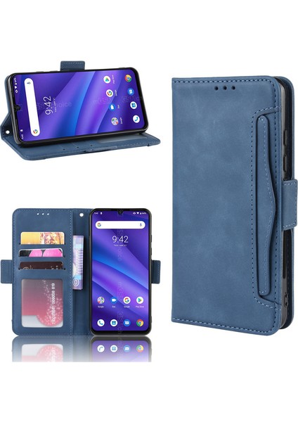 Umidigi A5 Pro Kart Yuvalı Deri Cüzdan Telefon Kılıfı (Yurt Dışından)