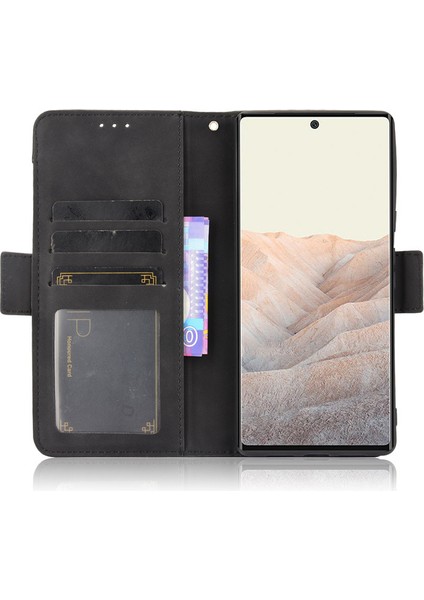 Google Pixel 6 Pro Kart Yuvalı Deri Cüzdan Telefon Kılıfı (Yurt Dışından) modelleri