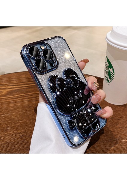 iPhone 15 Pro Elektrolizle Tam Kapak Telefon Kılıfı (Yurt Dışından)