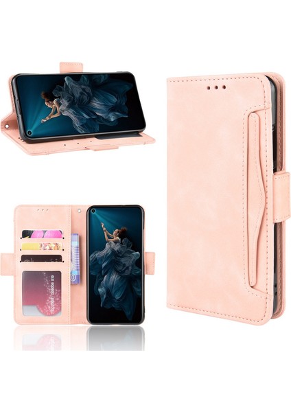 Huawei Honor 20 / Honor 20S Kart Yuvalı Deri Cüzdan Telefon Kılıfı (Yurt Dışından) modelleri