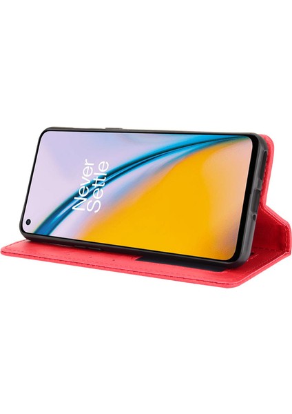 Oneplus Nord 2 5g Cüzdan Deri Flip Telefon Kılıfı (Yurt Dışından) fırsatları