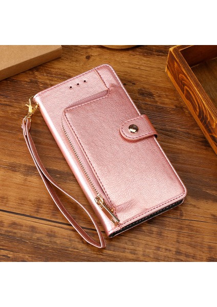 Kart Yuvası ile Iphone 11 Pro Max Deri Telefon Kılıfı Için Telefon Kılıfı (Yurt Dışından)