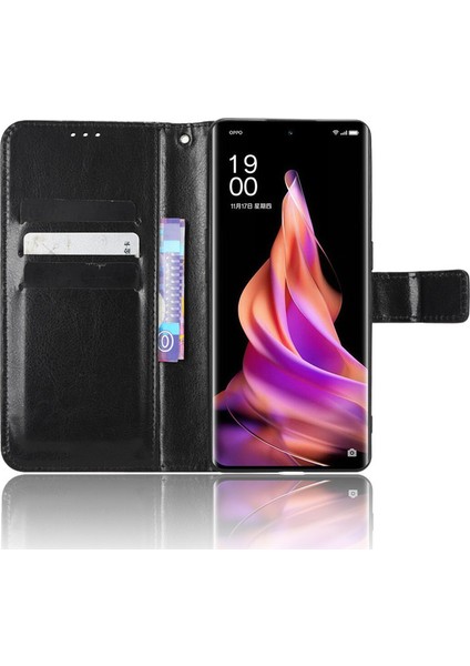 Oppo Reno 9 Pro 5g Için Kordonlu Deri Cüzdan Telefon Kılıfı (Yurt Dışından) fiyatları