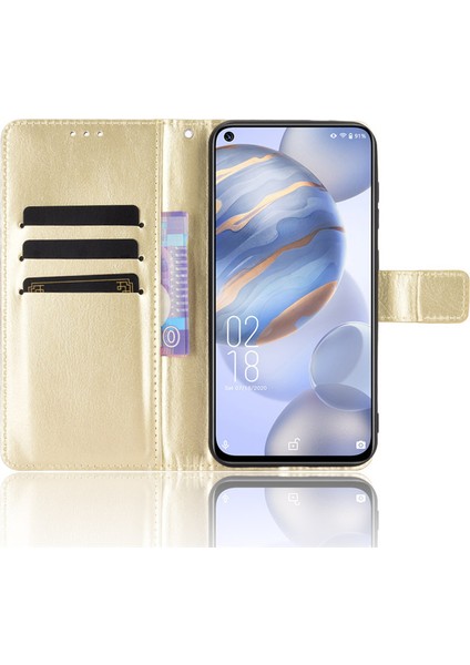 Oukitel C21 Kordonlu Deri Cüzdan Telefon Kılıfı (Yurt Dışından) modelleri