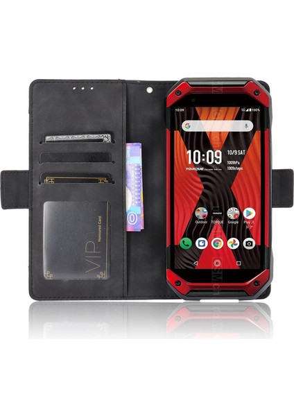 Kyocera Torque 5g Kart Yuvalı Deri Cüzdan Telefon Kılıfı (Yurt Dışından) fiyatları