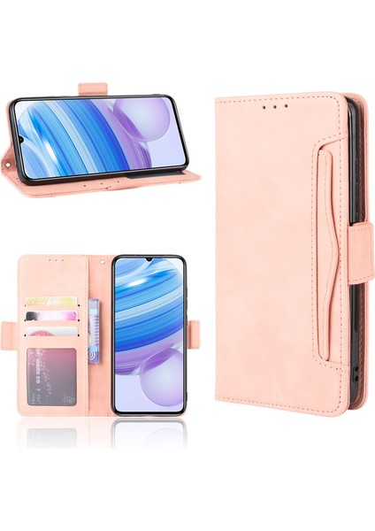 Xiaomi Redmi 10X 5G/10X Pro 5g Kart Yuvalı Deri Cüzdan Telefon Kılıfı (Yurt Dışından) modelleri