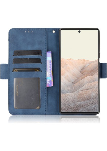 Google Pixel 6 Pro Kart Yuvalı Deri Cüzdan Telefon Kılıfı (Yurt Dışından) modelleri