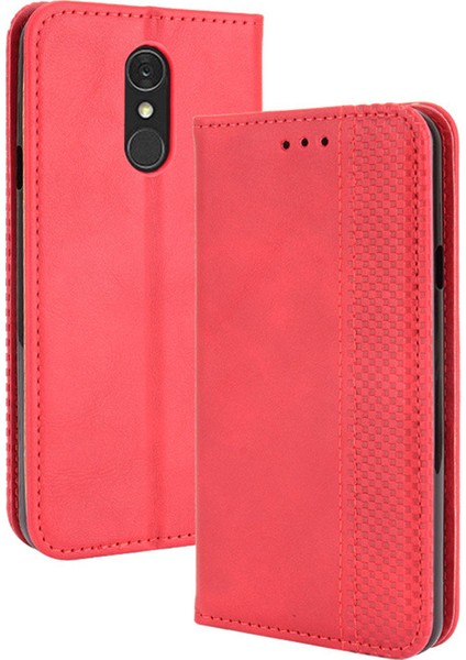 Lg Q7 / Lg Q7+ Plus Kart Yuvalı Deri Cüzdan Telefon Kılıfı (Yurt Dışından) fırsatları