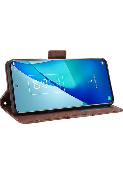 Tcl 20 Lite/tcl 20 Lite Plus Kart Yuvalı Deri Cüzdan Telefon Kılıfı (Yurt Dışından) fırsatları
